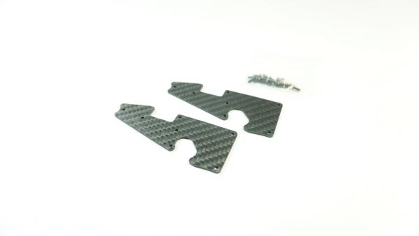 SWORKz Querlenkerplatte vorne unten Po-Composite Carbon 1,5mm (2)